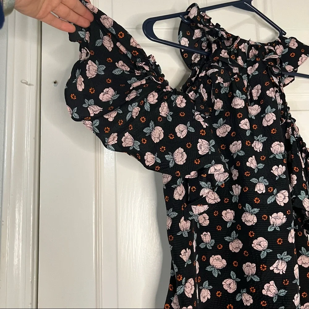 Rebecca Taylor Silk floral print blouse - Picture 6 of 7